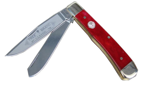 BOKER  112525SRB  SMOOTH RED TRAPPER