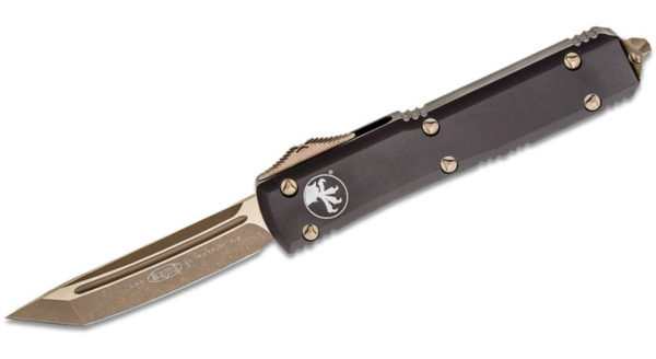 MICROTECH 123-13AP ULTRATECH TANTO EDGE BRONZED APOCOLYPTIC