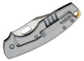 CRKT (5321) "Pilar IV" Manual Folder, 3.09" D2 Satin Clip Point Blade, Black G-10/Stainless Steel Handle, Frame Lock