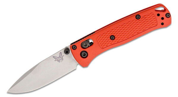 BENCHMADE 533-04 MINI BUGOUT, AXS, MESA RED GRIVORY