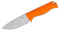 Benchmade (15006) "Steep Country" Fixed Blade, 3.54" CPM-S30V Satin Drop Point Blade, Orange Santoprene Handle, Orange Boltaron Sheath