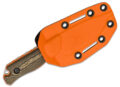 Benchmade (15017-1) "Hidden Canyon Hunter" Fixed Blade, 2.79" CPM-S30V Satin Drop Point Blade, Richilite/Orange G-10 Handle, Orange/Black Boltaron Sheath