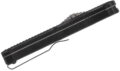 Benchmade (3300) "Infidel" Dual Action OTF, 3.91" D2 Satin Dagger Blade, Black 6061-T6 Aluminium Handle, Black Nylon Sheath