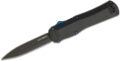 Benchmade (3400BK) "Autocrat" Dual Action OTF, 3.71" CPM-S30V Black DLC Dagger Blade, Black G-10 Handle