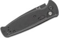 Benchmade (4300BK) "CLA" Automatic Folder, 3.4" 154CM Black DLC Drop Point Blade, Black G-10 Handle, Push Button Lock