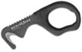 Benchmade (7BLKW) "7 Hook" Fixed Rescue Hook, 4.3" 420HC Black Cerakote Hook Blade, Dip Coated Handle, Nylon Sheath
