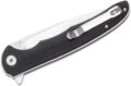 CJRB (J1902BKF) "Briar" Manual Folder, 3.74" D2 Stonewash Drop Point Blade, Black G-10 Handle, Liner Lock