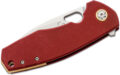 Boker Plus (01BO385) "Little Friend" Manual Folder, 3.09" CPM-S35VN Satin Drop Point, Red G-10 Handle, Liner Lock