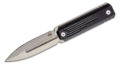 Boker Plus (02BO032) "Omerta" Fixed Blade, 3.94 D2 Satin Dagger Blade, Black G-10 Handle, Black Kydex Sheath