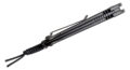 Microtech (135-1T) "L.U.D.T."  Automatic Folder, 3.42" M390 Black DLC Drop Point Blade, Black Anodized 6061-T6 Aluminum Handle, Push Button Lock
