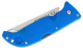 Cold Steel (20NPG) "Finn Wolf" Manual Folder, 3.5" AUS-8 Satin Straight Back Blade, Blue Griv-Ex Handle, Lockback