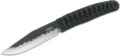 CRKT (2290) "Nishi" Fixed Blade, 4.42" 8Cr13MoV Black Titanium Coated Clip Point Blade, Black Cord-Wrapped Handle, Glass Reinforced Nylon Sheath