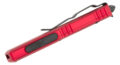 MICROTECH 231-1RD UTX-85 S/E BLACK STD RED HANDLE