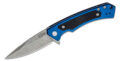Case (25882) "Marilla" Manual Folder, 3.4" CPM S35VN Satin Drop Point Blade, Blue Anodized Aluminum/Textured Black G-10 Handle, Frame Lock