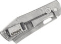 Gerber (G3478) "Flatiron" Manual Folder, 3.50" 8Cr13Mov Stonewash Cleaver Blade, Tan G-10 Composite Handle, Frame Lock