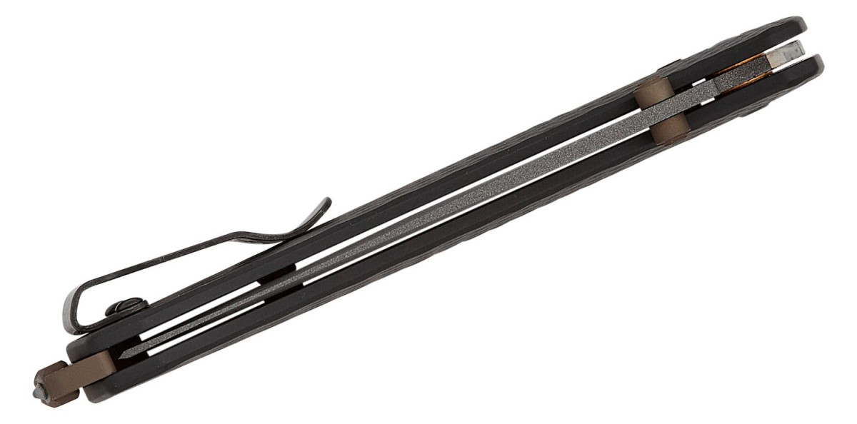 Benchmade (537SGY-03) "Bailout" Manual Folder, 3.38" CPM-M4 Tungsten Grey Cerakote Partially Serrated Tanto Blade, Black 6061-T6 Aluminum Handle with Glass Breaker, AXIS Lock - Image 3