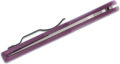 Spyderco (C10FPPR) "Endura 4" Manual Folder, 3.75" VG-10 Satin Drop Point Blade, Purple FRN Handle, Lock Back
