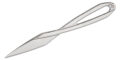 Civivi (21001-1) "D-Art" Fixed Blade, 1.74" D2 Bead Blasted Dagger Blade, Skeletonized D2 Handle, Kydex Sheath