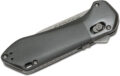 Gerber (G1637) "Highbrow" Assisted Folder, Stonewash Drop Point Blade, Black Aluminum Handle, Pivot Lock