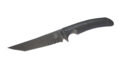 Bastinelli Creations  (BC-10PVDS) "PY" Fixed Blade 5" N690Co Black PVD  Tanto Blade, Black G10 Handle, Kydex Sheath