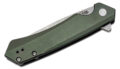 Case (64671) "Kinzua" Manual Folder, 3.4" CPM S35VN Stonewash Tanto Blade, OD Green Anodized Aluminum Handle, Frame Lock