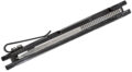 Case (64801) "Kinzua" Manual Folder, 3.3" CPM S35VN Stonewash Spear Point Blade, Black Anodized Aluminum/Marbled Carbon Fiber Handle, Frame Lock