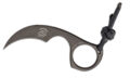 Bastinelli Creations (BC-04PVD) "Diagnostic" Fixed Blade 1.5" N690Co Black Cerakote Hawkbill Blade, Steel Handle, Kydex Sheath