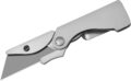 Gerber (41830) "EAB Exchange-A-Blade" Manual Folder, 1.7" Stainless Steel Utility Blade, Stainless Steel Handle, Liner Lock