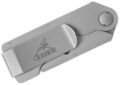 Gerber (41830) "EAB Exchange-A-Blade" Manual Folder, 1.7" Stainless Steel Utility Blade, Stainless Steel Handle, Liner Lock