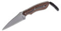 CRKT (2388) "S.P.E.W." Fixed Blade, 3.00" 5Cr15MoV Bead-Blasted Wharncliffe Blade, Brown/Black G-10 Handle, Kydex Sheath with Lanyard