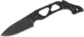 Real Steel (3724) "Cormorant Apex" Fixed Blade, 3.37" 14C28N Dark Stonewashed Drop Point Blade, Skeletonized Handle with Carbon Fiber Inlays, Black Kydex Sheath