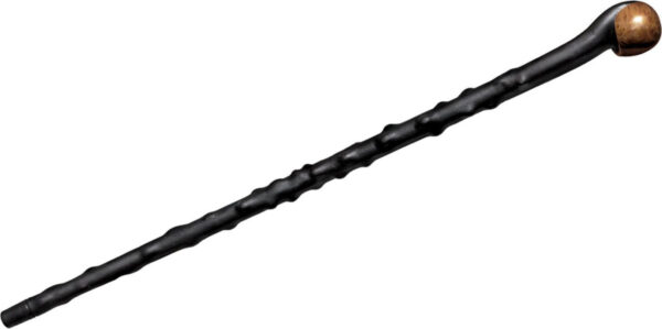 Cold Steel (CS-91PBS) "Black Thorn" Walking Stick, 37.0" Black High Impact Polypropylene Unbreakable Walking Stick