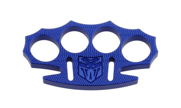 Cobratec (CTCNCKKBLU) Knuckles, Blue Anodized Milled 6061-T6 Aluminum