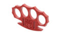 Cobratec (CTCNCKKRD) Knuckles, Red Anodized Milled 6061-T6 Aluminum