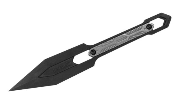 Kershaw (1397X) "Inverse" Fixed Blade, 2.60" Black Polymer Blend Spear Point Blade, No Sheath