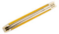 Boker (110835) "Trapper" Non-Locking Folder, D2 Mirror Polish Clip Point/Spey Blades, Yellow Bone Handle, Slip joint