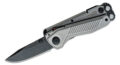Sog (29550141) "FLASH MT - SILVER + BLACK" Multi Tool, 2.4" Cryo D2 Black Drop Point Blade, Silver Steel Handle