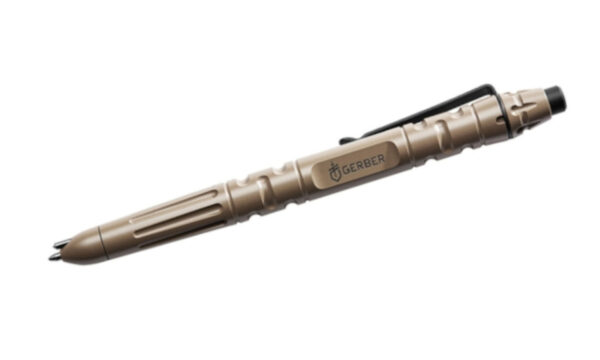 Gerber (3226) "Impromptu"  Stainless Steel Tactical Pen, Glass Breaker