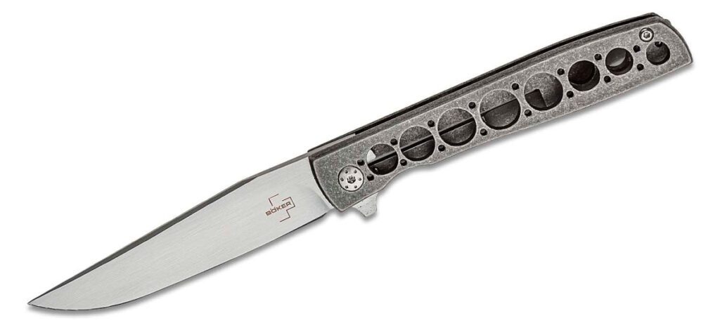 boker-plus-01bo730-urban-trapper-manual-folder-3-43-satin-vg-10-clip-point-blade-skeletonized-titanium-handle-frame-lock