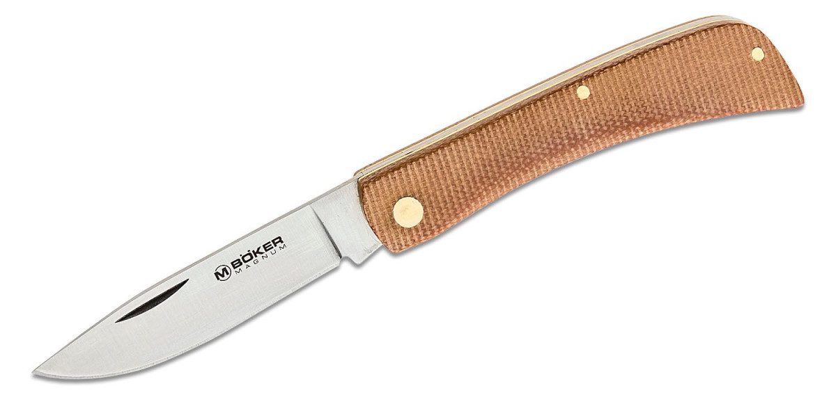boker-magnum-01ry143-rangebuster-non-locking-folder-2-95-satin-drop-point-blade-brown-micarta-handle-slip-joint