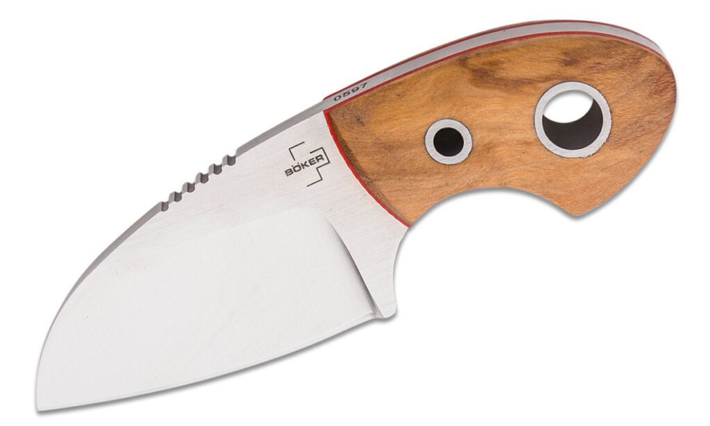 boker-plus-02bo322-gnome-fixed-blade-2-20-d2-satin-sheepsfoot-blade-olive-wood-handle-black-kydex-sheath