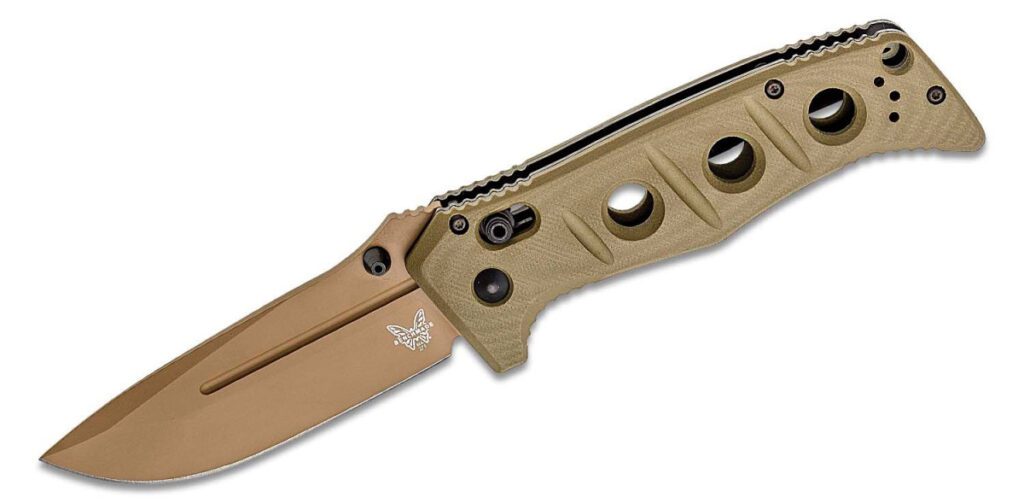 benchmade-275fe-2-adamas-manual-folder-3-82-cpm-cruwear-fde-cerekote-drop-point-blade-od-green-g10-handle-axis-lock