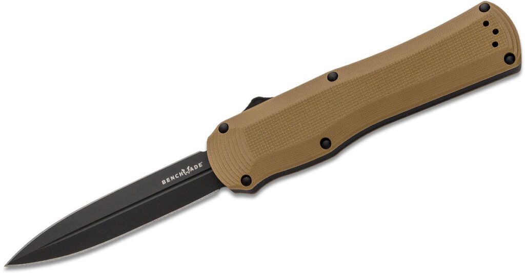 benchmade-3400bk-2-autocrat-dual-action-otf-3-71s30v-black-dlc-dagger-blade-coyote-tan-g-10-handle