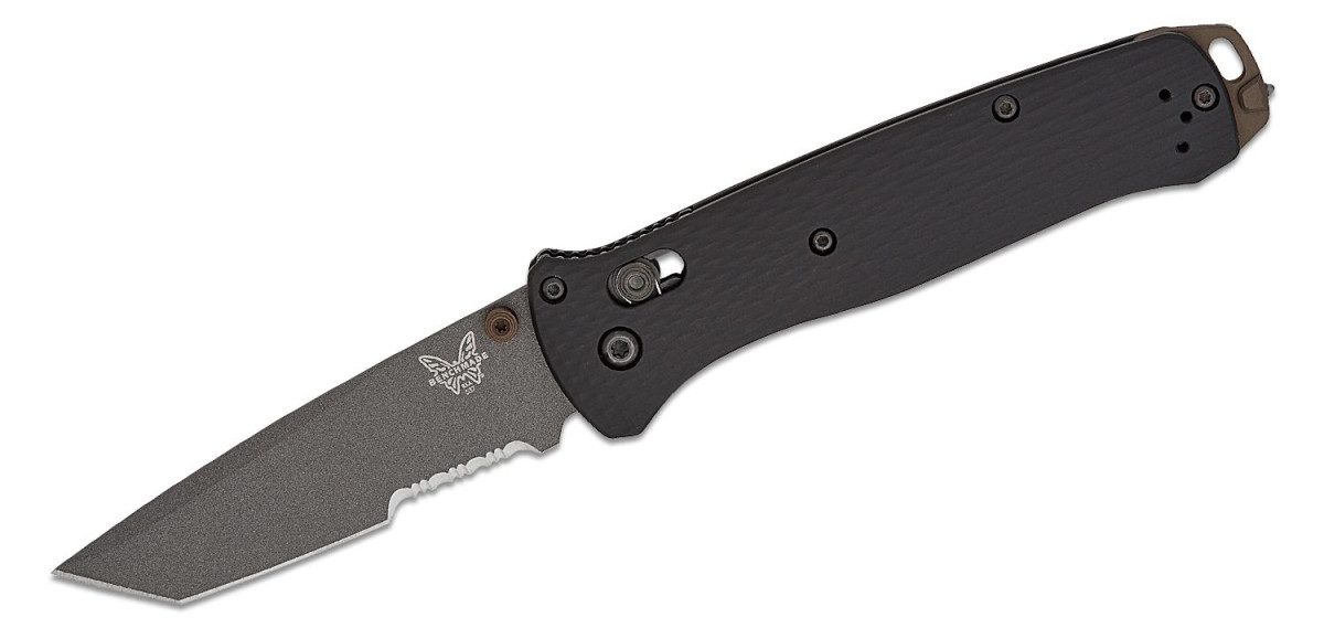 benchmade-537sgy-03-bailout-manual-folder-3-38-cpm-m4-tungsten-grey-cerakote-partially-serrated-tanto-blade-black-6061-t6-aluminum-handle-with-glass-breaker-axis-lock