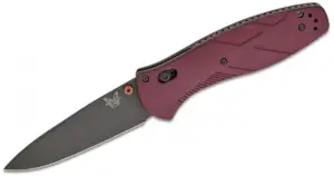 benchmade-581bk-04-barrage-s30v-black-drop-point-blade-with-redstone-richlite-handles
