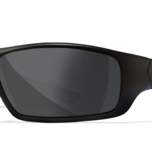 Wiley X (ACSLA01) "Slay" Smoke Grey Impact Resistant Lenses, Matte Black Frames