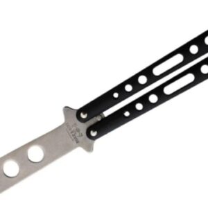Bear & Sons BC117BTRSW Stonewash Trainer Blade Butterfly Knife