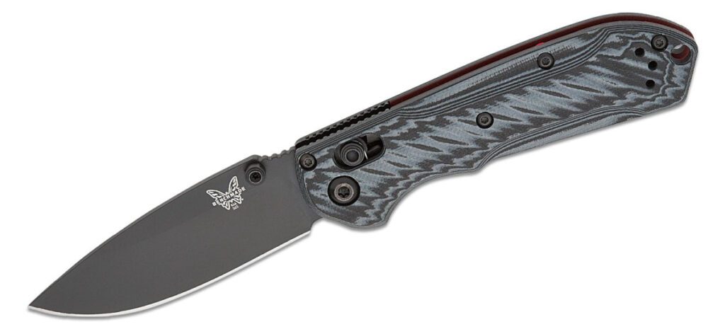 benchmade-565bk-02-mini-freek-manual-folder-3-00-m4-black-cerakote-drop-point-blade-gray-black-milled-g10-handle-axis-lock