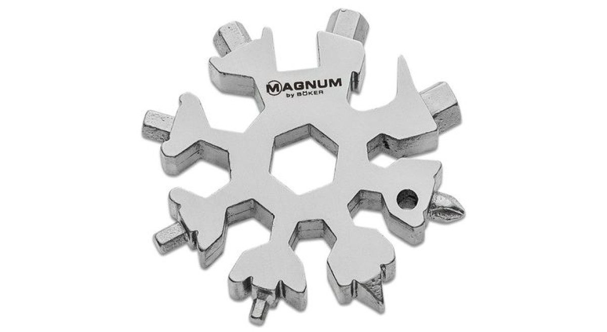 Boker Magnum (09SC009) "Snow Crystal Tool", Stainless Steel Multi-Tool