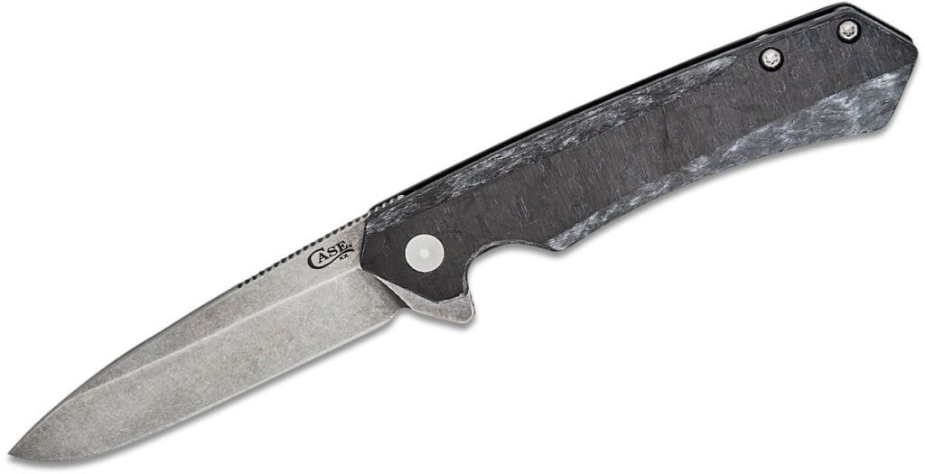case-64801-kinzua-manual-folder-3-3-cpm-s35vn-stonewash-spear-point-blade-black-anodized-aluminum-marbled-carbon-fiber-handle-frame-lock